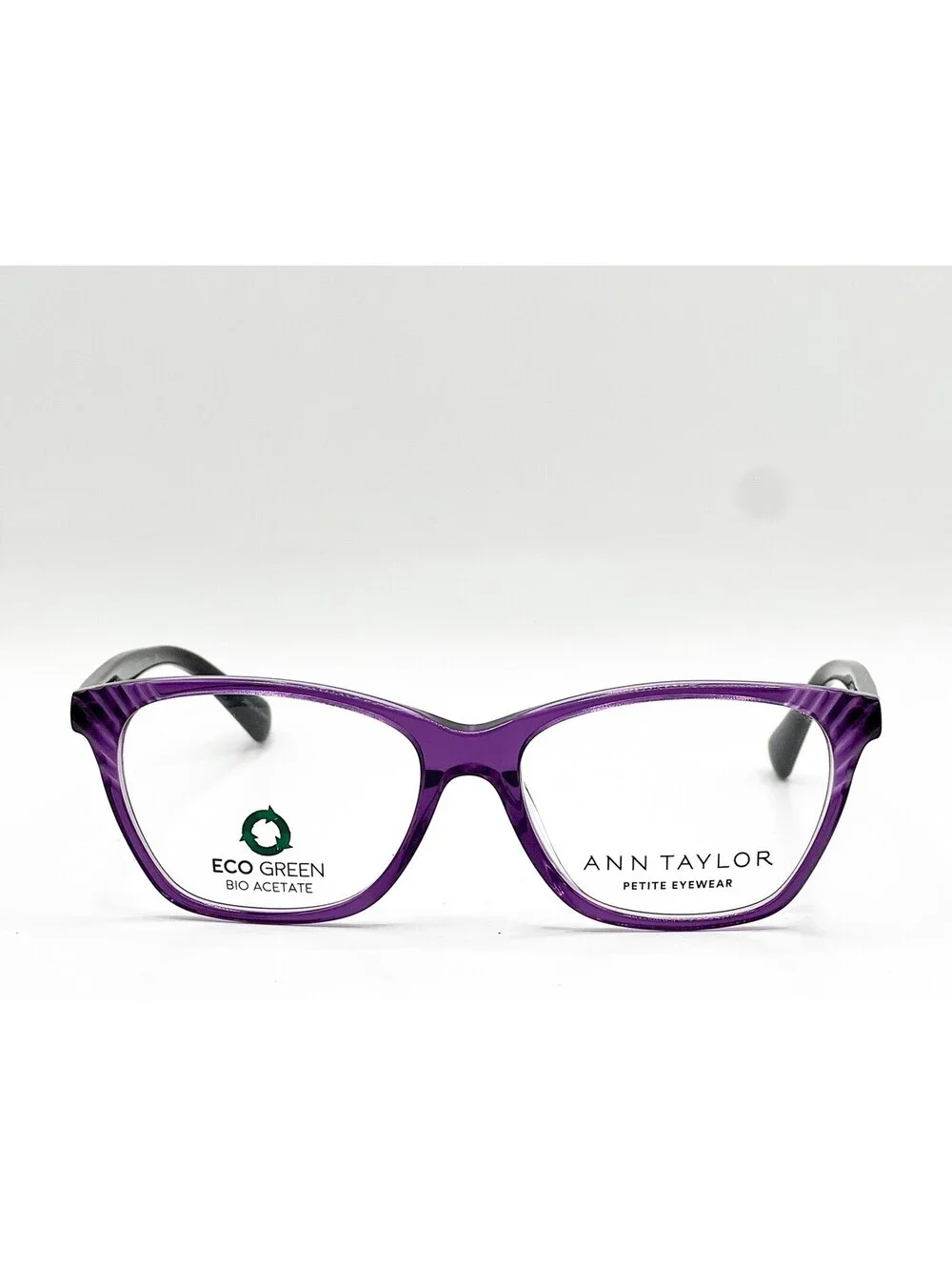 Ann Taylor Atp821 C03 Purple Authentic Eyeglasses 50-14-130